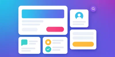 Landing oldal ötletek – letisztult vektorgrafika modern UI-elrendezéssel, hero, kártyák, űrlap és CTA a megadott színpalettával.