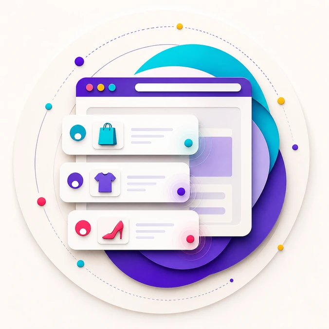 Vásárlói bizalmat erősítő social proof doboz illusztrációja