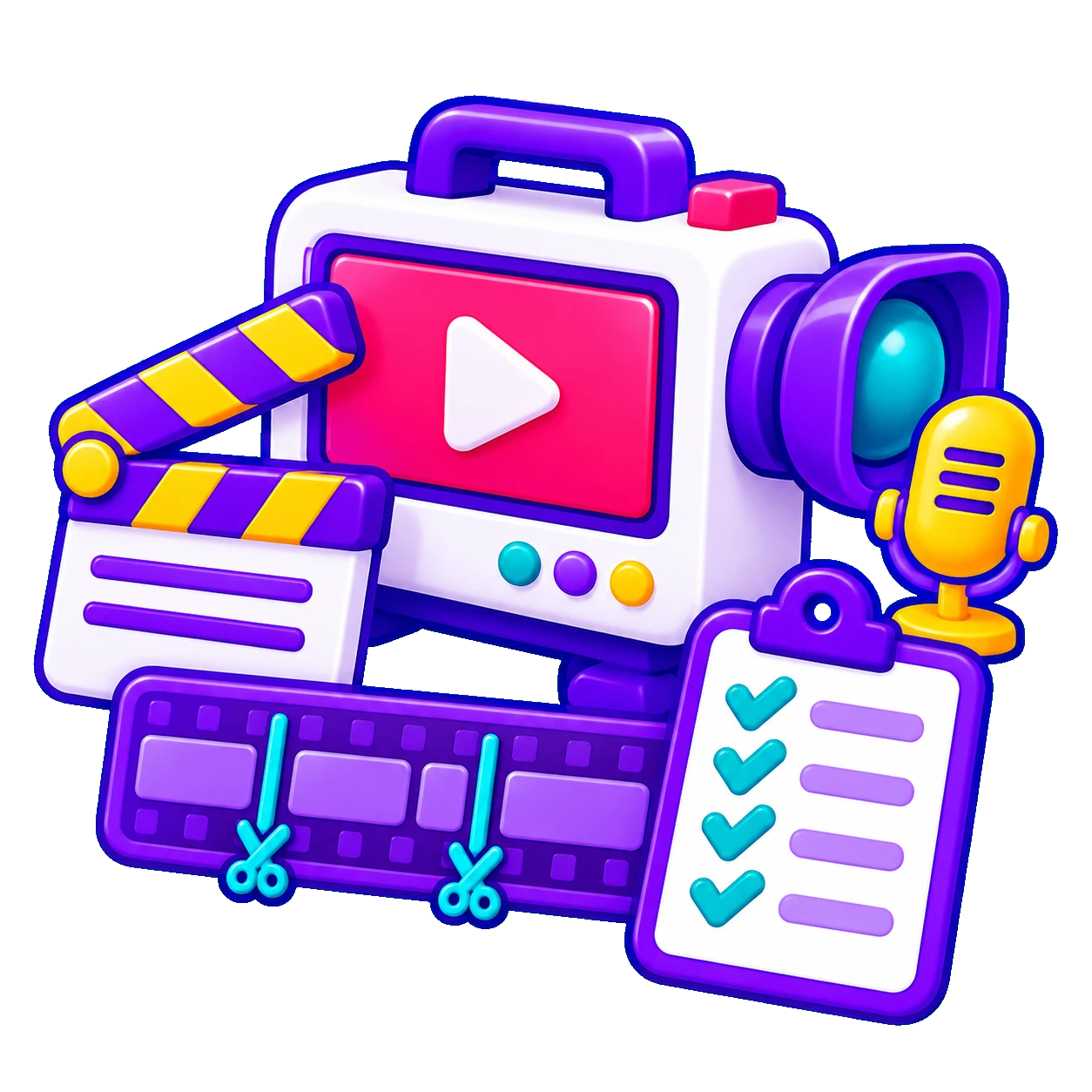 Videókészítés csekklista – digitális csekklista